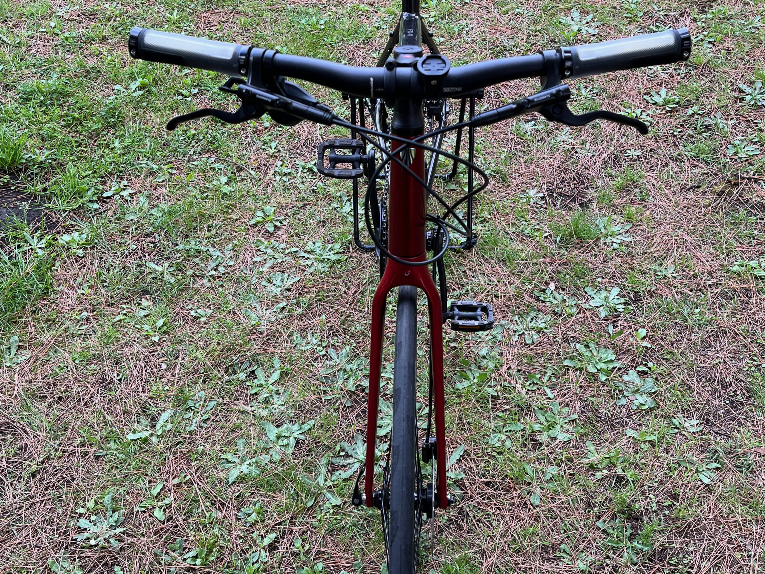 クロスバイクのハンドルはライザーバー？ カットする？ | daiyamas blog