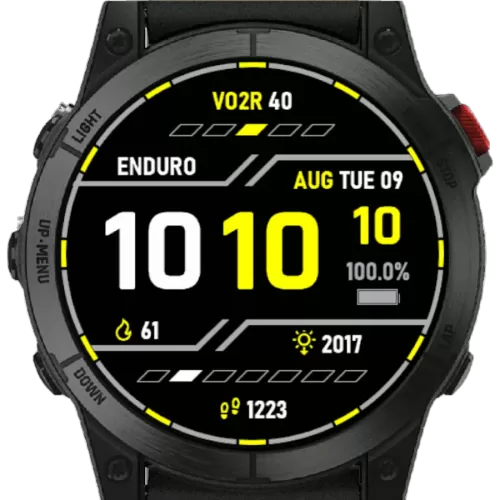 ウォッチフェイス画面