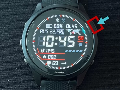 ウォッチフェイス設定手順3