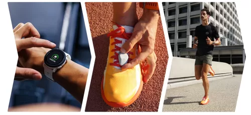 Coros本体とランニングPodの連携イメージ