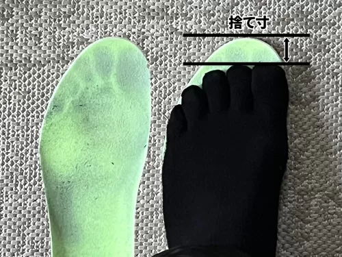 捨て寸の説明画像