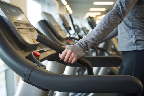 トレッドミルのハンドル